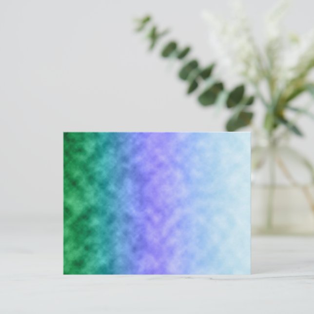 Frühling unter dem Himmel Postkarte (Stehend Vorderseite)