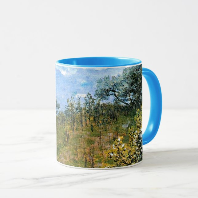 Frühling von Claude Monet Tasse (VorderseiteRechts)