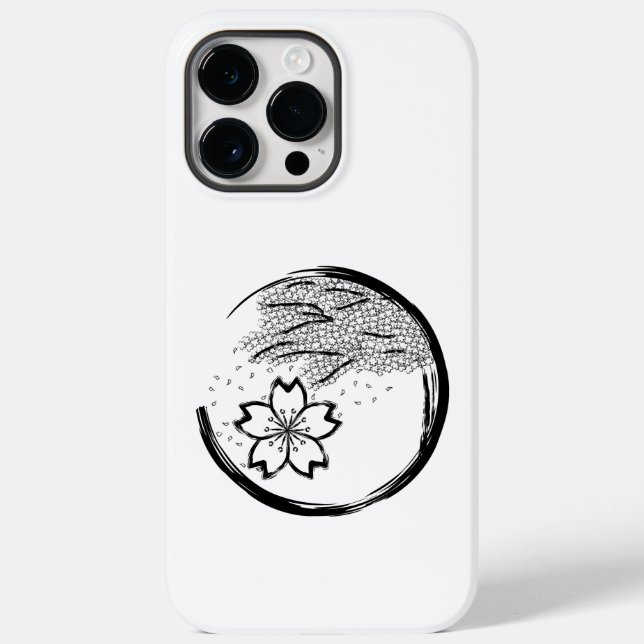 Frühling-Wappen Case-Mate iPhone Hülle (Rückseite)