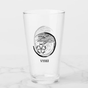 Frühling-Wappen Glas