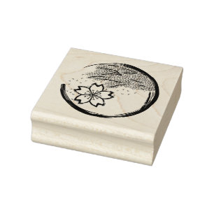 Frühling-Wappen Gummistempel