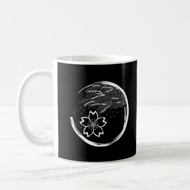 Frühling-Wappen Kaffeetasse (Links)