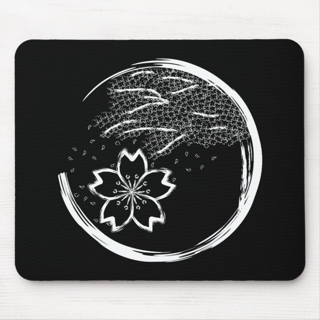 Frühling-Wappen Mousepad (Vorne)