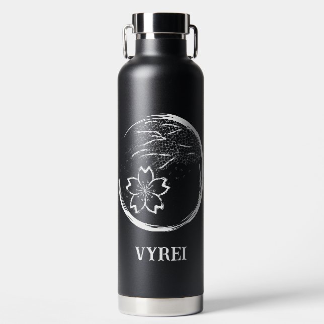 Frühling-Wappen Trinkflasche (Vorderseite)