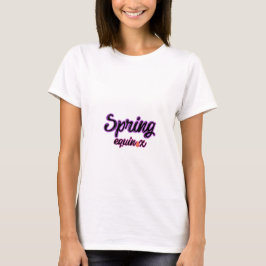 Frühlingequinox-T - Shirt /Frühjahr-T - Shirt /Frü