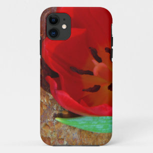 Frühlinggelb und Roter Tulip Case-Mate iPhone Hülle