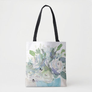 Frühlings-Anordnung - Aquarell-Blumenstrauß
