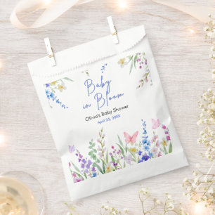 Frühlings-Baby-Party 'Baby in Bloom' Geschenktütchen