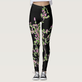 Frühlings-Baum mit Blumen Leggings