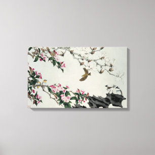 Frühlings-Blumen Leinwanddruck