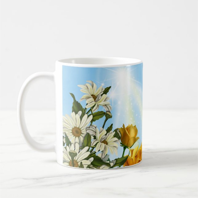 Frühlings-Blumen Tasse (Links)