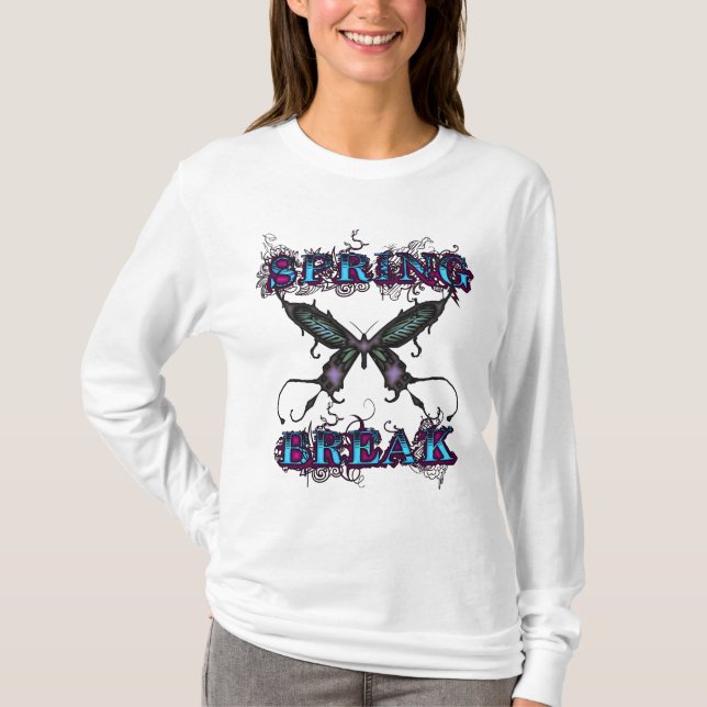 Frühlings-Bruch-Shirt T-Shirt (Vorderseite)