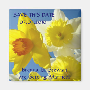 Frühlings-Daffodil-Blumen Diesen Termin merken Mag Magnet