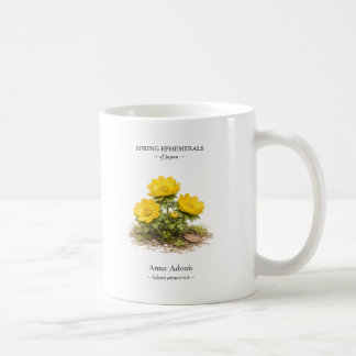 Frühlings-Ephemeriden Japans – Amur-Adonis Kaffeetasse