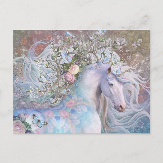 Frühlings-Equinox-Postkarte Postkarte (Vorderseite)