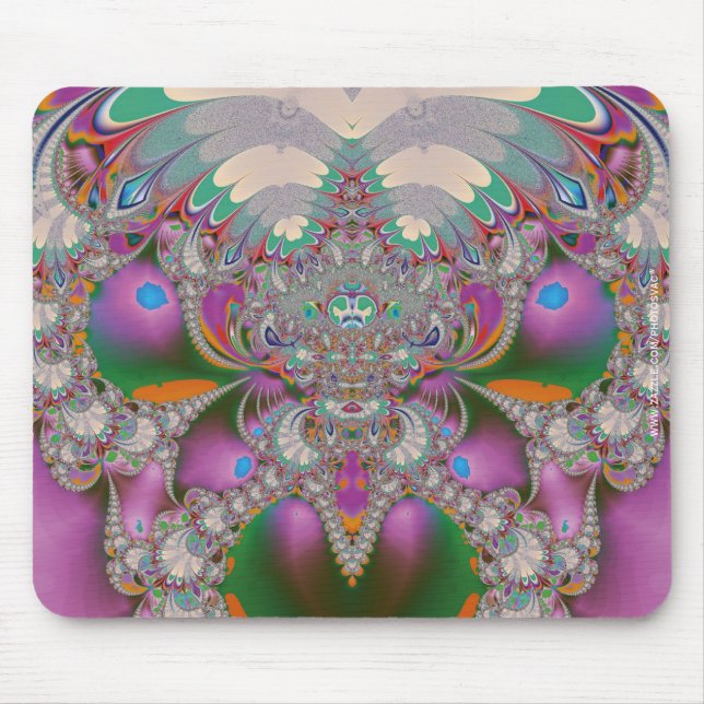 Frühlings-Eule Mousepad (Vorne)