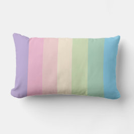 Frühlings-Farbschema in Pastellfarben Lendenkissen