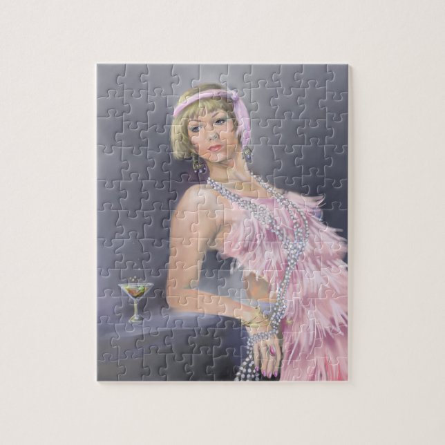 Frühlings- Flapper-Rätsel Puzzle (Vertikal)