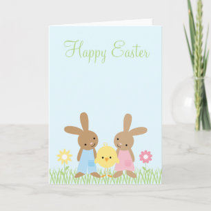 Frühlings-Freund-Ostern-Gruß-Karten Feiertagskarte