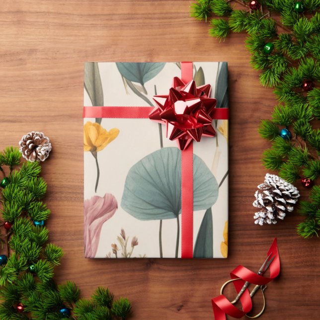 Frühlings Gefühle Geschenkpapier (Feiertagsgeschenk)