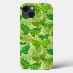 Frühlings-grünes Muster Case-Mate iPhone Hülle