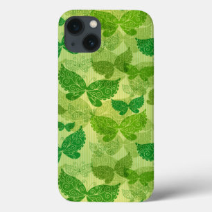 Frühlings-grünes Muster Case-Mate iPhone Hülle