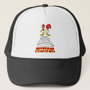 Frühlings-Huhn Truckerkappe