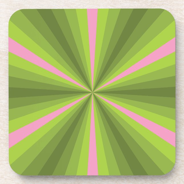 Frühlings-Illusion-Platz-Untersetzer Getränkeuntersetzer (Vorderseite)