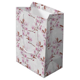 Frühlings-Kirsche-Blossom-Zweige Mittlere Geschenktüte