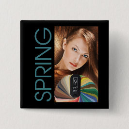 Frühlings-Knopf Button