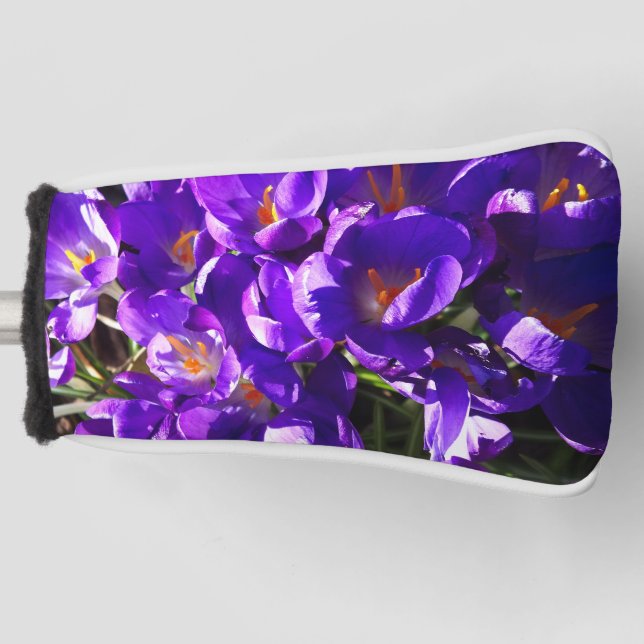 FRÜHLINGS-KROKUS GOLF HEADCOVER (Vorderseite)