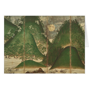 Frühlings-Landschaft mit Sun