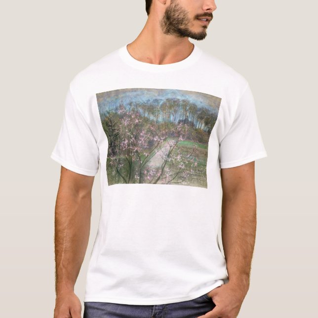 Frühlings-Landschaft T-Shirt (Vorderseite)