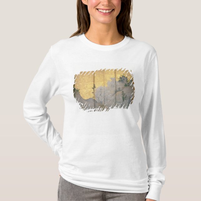 Frühlings-Landschaft T-Shirt (Vorderseite)