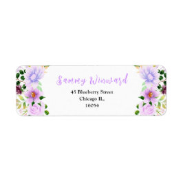 Frühlings-Lila Blüten und Brautpartys