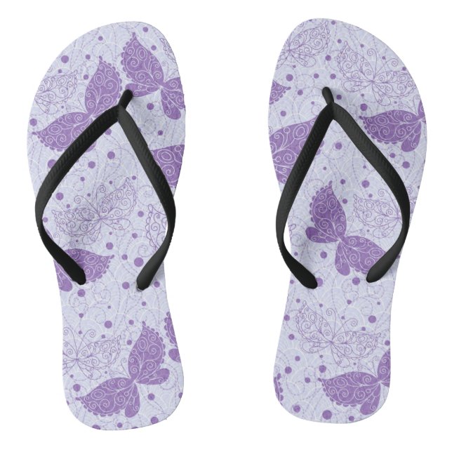 Frühlings-Muster Flip Flops (Fußbett)