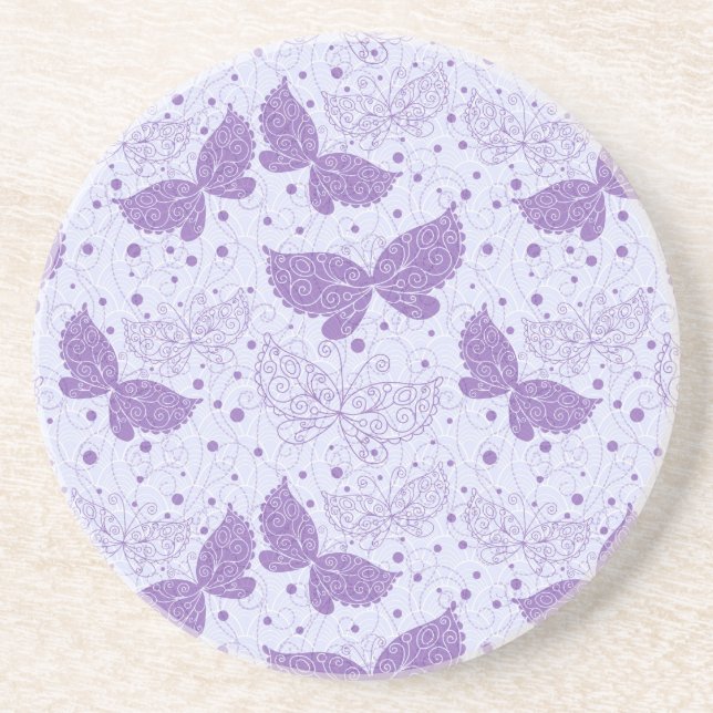 Frühlings-Muster Getränkeuntersetzer (Vorne)