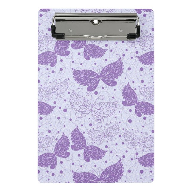 Frühlings-Muster Mini Klemmbrett (Vorderseite)