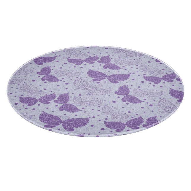 Frühlings-Muster Schneidebrett (Ecke)