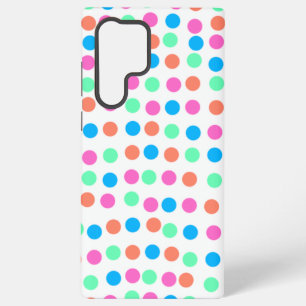 Frühlings-Pastell-Punkte Samsung Galaxy Hülle