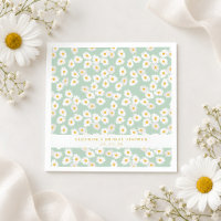 Frühlings-Pastell-Sage-Gänseblümchen-Junggesellinn