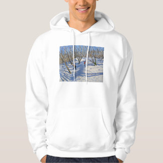 Frühlings-Schnee New-Haven Derbyshire 2008 Hoodie