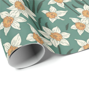 Frühlings-Sommer-Margeriten-Blumen Geschenkpapier