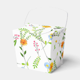 Frühlings-Sommer-Wildblumen Geschenkschachtel