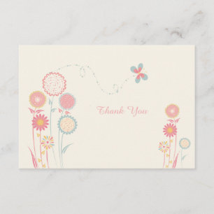 Frühlings-Tag danken Ihnen Karten