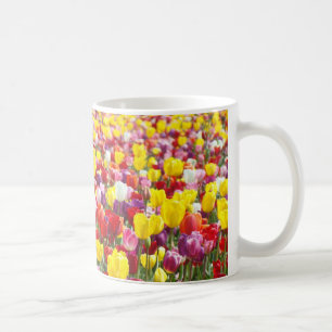 Frühlings-Tulpe-Kaffee-Tassen-bunte Blumen für sie Tasse