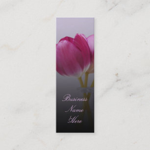 Frühlings-Tulpe-Lesezeichen-Geschäfts-Karten Mini Visitenkarte