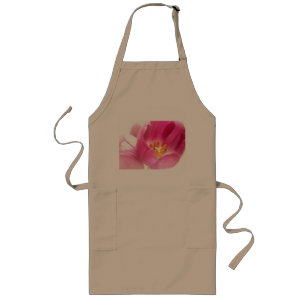 Frühlings-Tulpen-Schürze Lange Schürze
