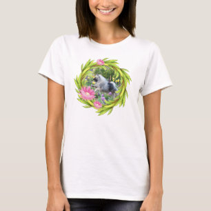 Frühlings-Tulpenkeeshond-T-Shirt 2 T-Shirt
