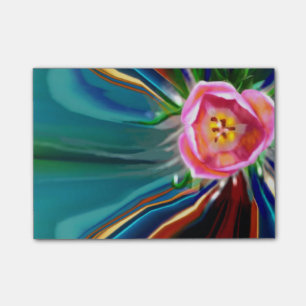 Frühlings-Wiederbelebungs-Tulpe-Post-Itanmerkungen Post-it Klebezettel